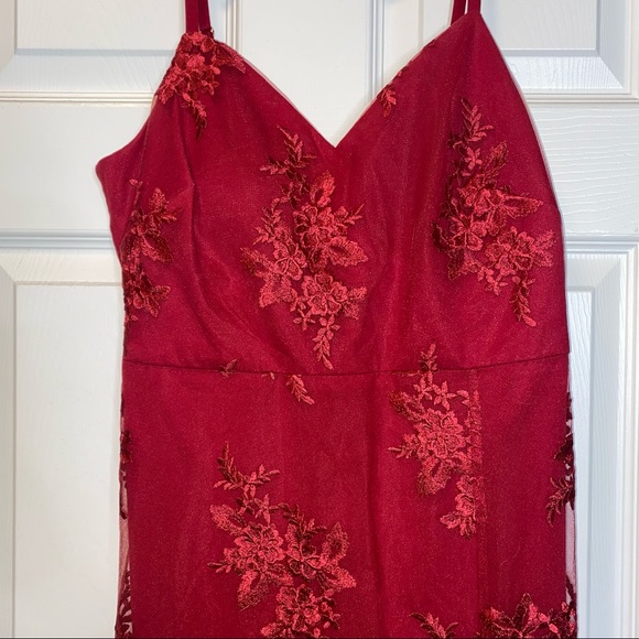 Red Midi Dress from GUESS - Picture 2 of 6